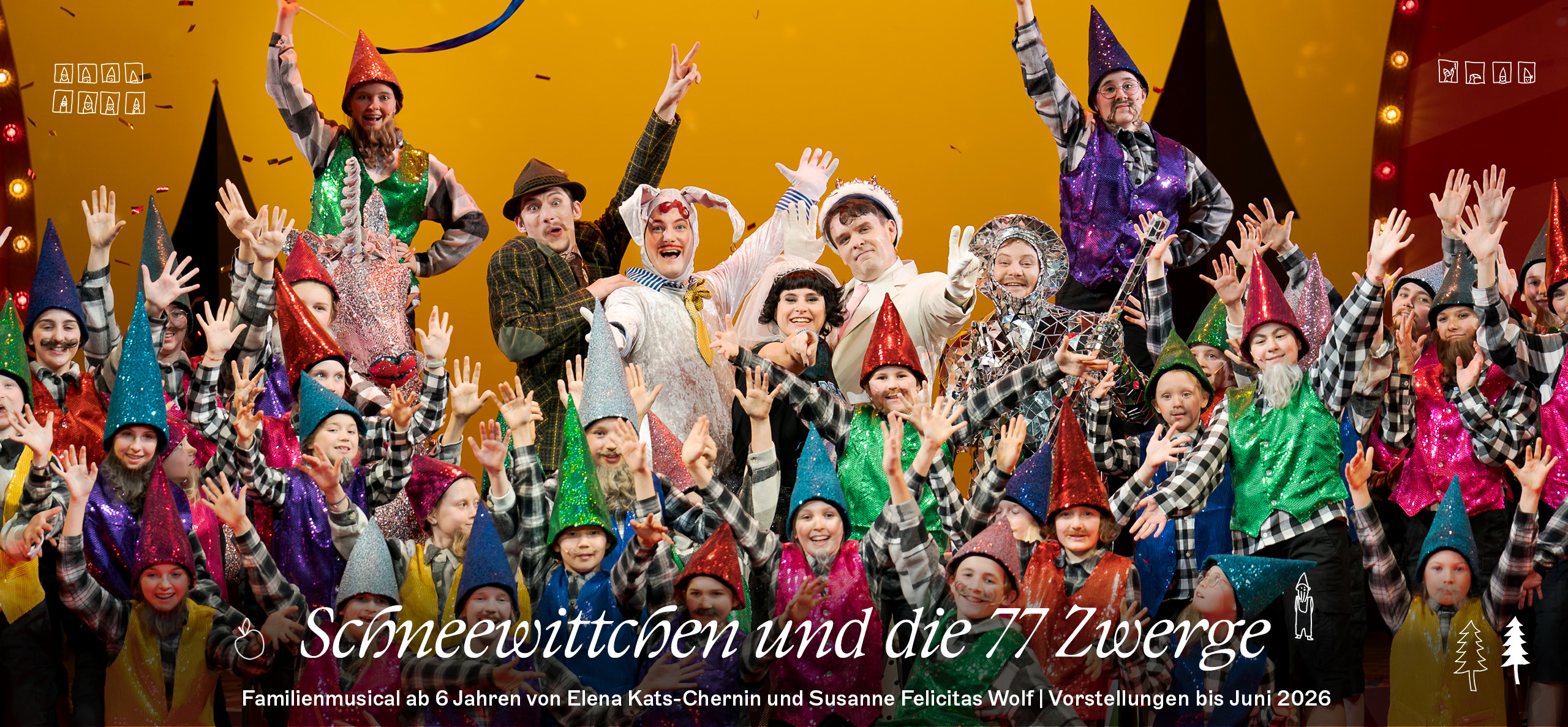 Will Frost, Michael Großschädl, Corina Koller, Ted Black, Nikita Ivasechko, Singschul' Oper Graz