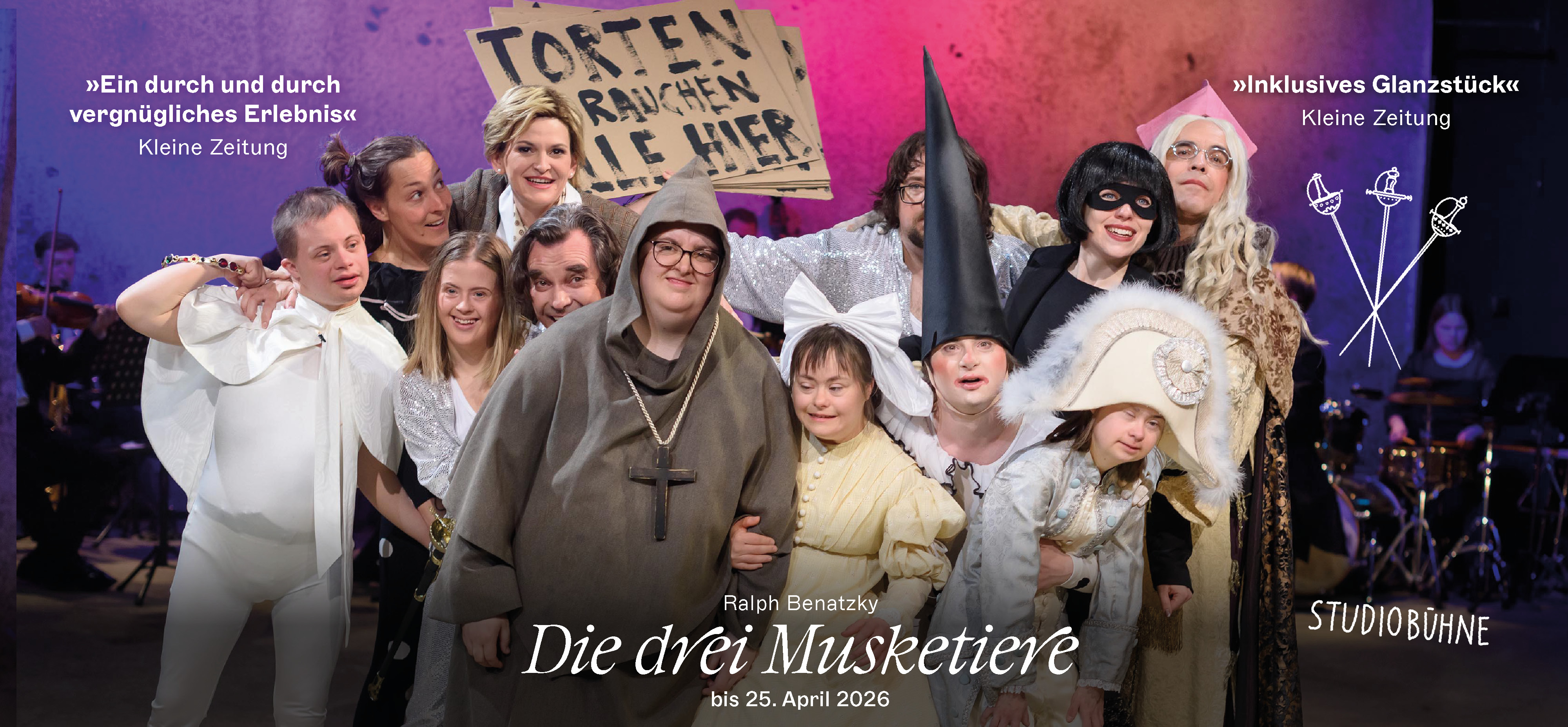 Slider »Die drei Musketiere«