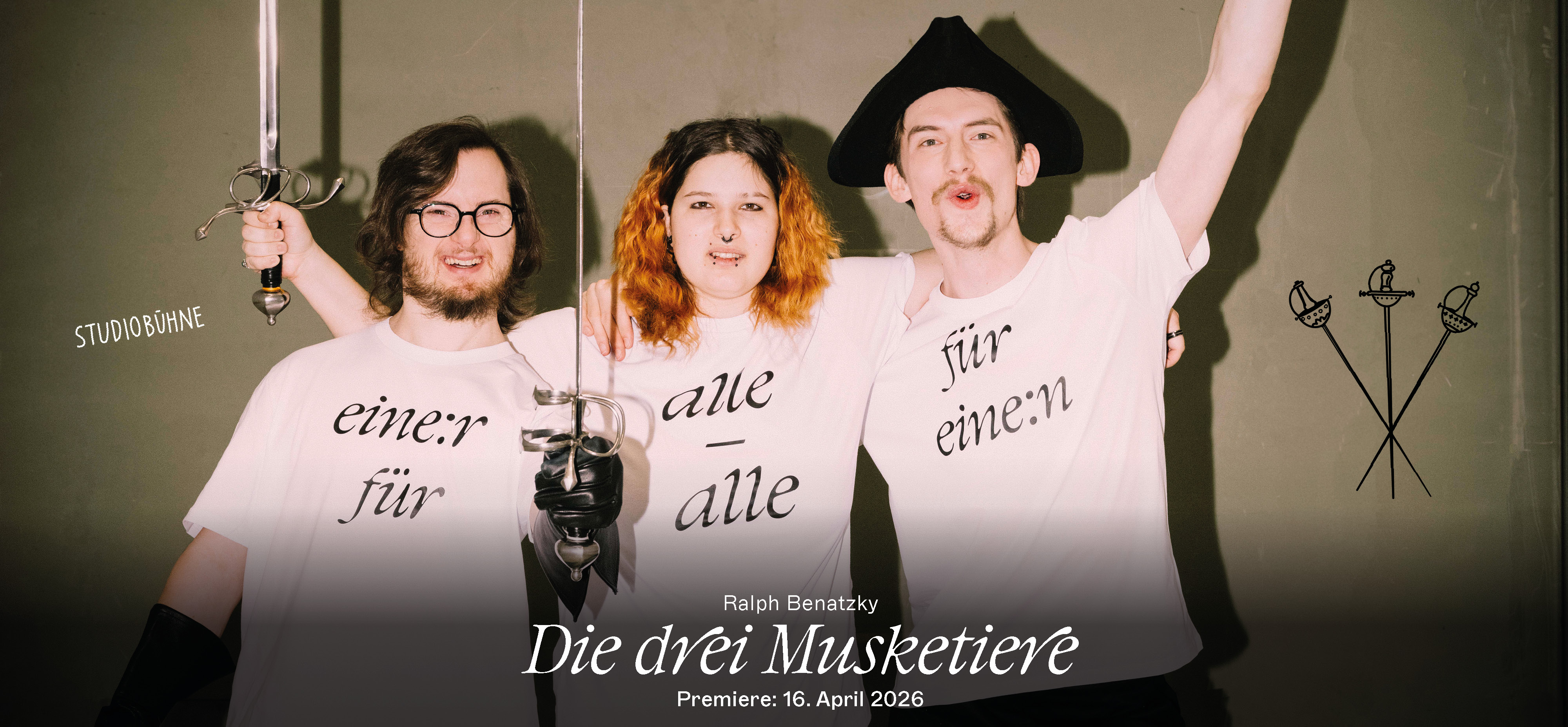 Slider »Die drei Musketiere«